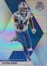 2020 Panini Mosaic Silver Prizm #34 Stefon Diggs Football Card Buffalo Bills NFL