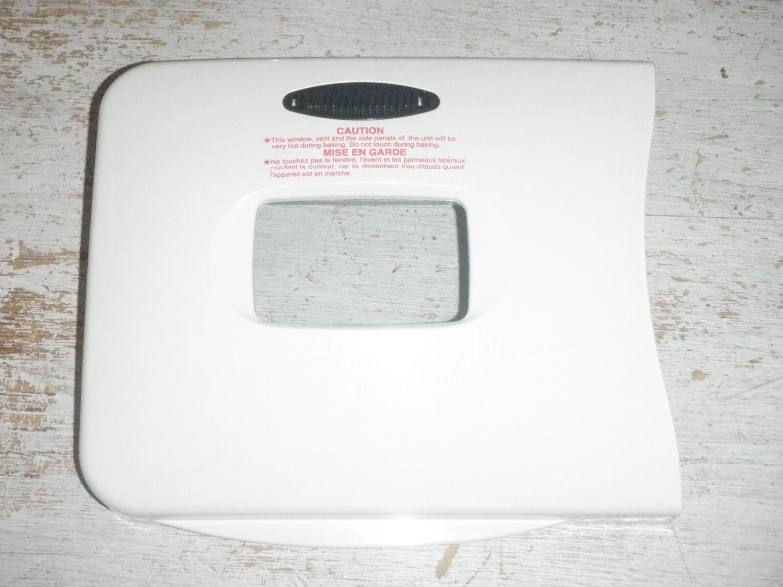 Lid for Regal Kitchen Pro Breadmaker Model K6745s only