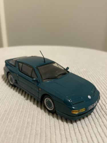 Miniatura Eligor Alpine A610 Turbo V6 Renault 1/43 Verde Coche Nuevo Sin Caja - Imagen 2 de 5