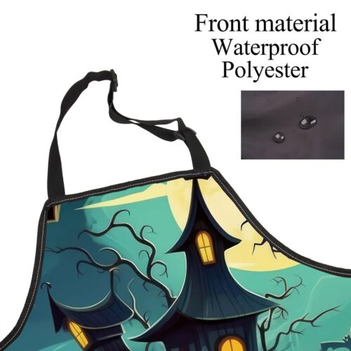 Halloween Aprons for Men Women Happy Halloween Gifts Halloween Cooking Kitche... - Picture 3 of 7
