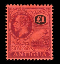 MOMEN: ANTIGUA SG #61 1922 MINT OG LH LOT #60333