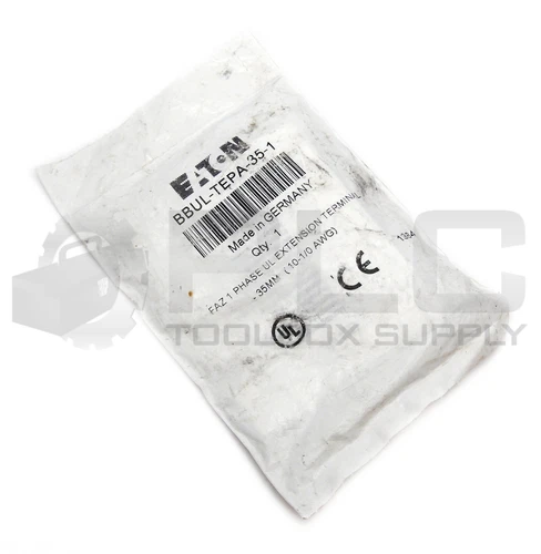 NEW EATON BBUL-TEPA-35-1 EXTENSION TERMINAL 115A 1000V BB-UL-TEPA/35