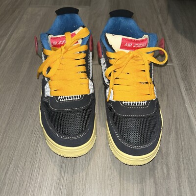 Size 5 - Jordan 4 Retro x Union LA Mid Off Noir 194500711907| eBay
