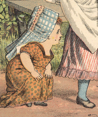 1880's THE LEADER SEWING MACHINE CO TRADE CARD, 2  SWEET VICTORIAN  GIRLS  TC179