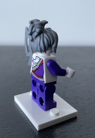 Lego Ninjago Minifigure Pixal w/ Blade | njo086 70724 -rebooted P.I.X.A.L
