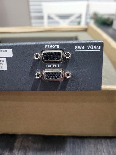 EXTRON SW4 VGArs Media PART No. 60-258-02 - Picture 7 of 10