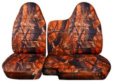 Camouflage Seat Covers Fits Ford Ranger Truck 1998 To 2003 6040 Bench Seat