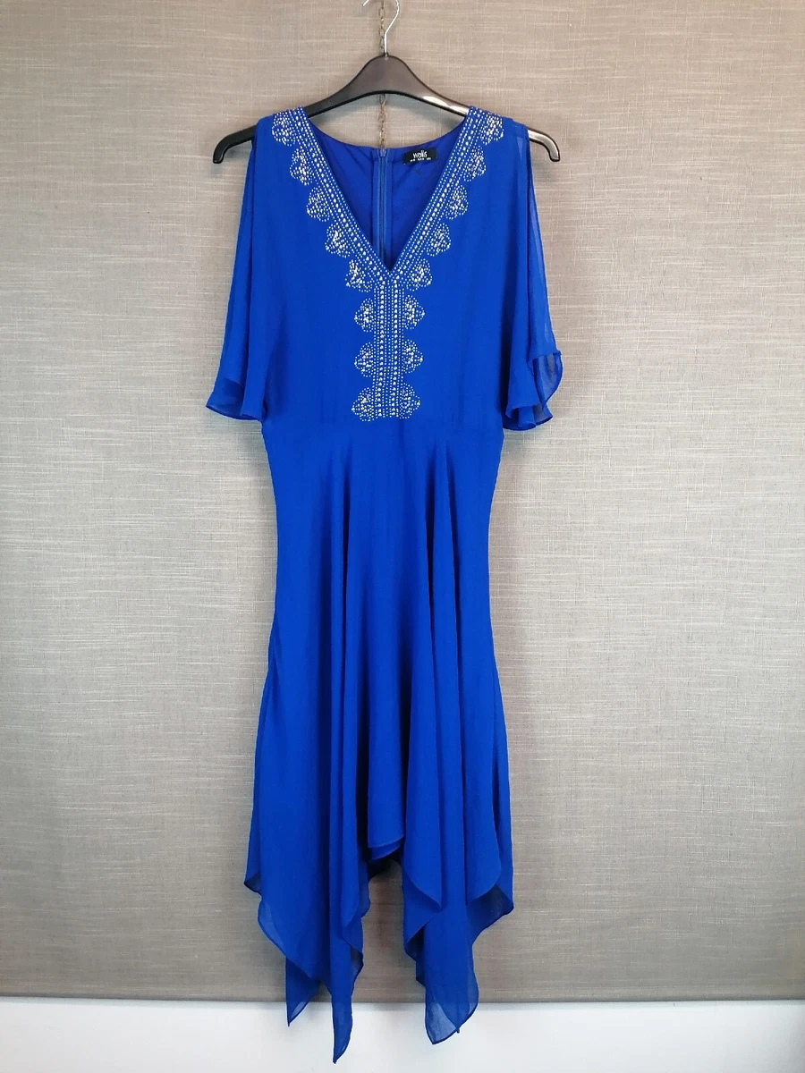 Wallis cobalt blue dress cheap
