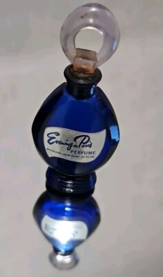 BOURJOIS NEW YORK Alte Miniatur EVENING IN PARIS 8 cm 6 ml Ringkappe 