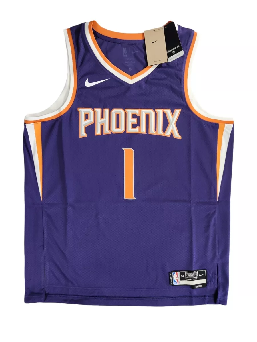 Men's Phoenix Suns Devin Booker Nike Purple Swingman Jersey - Icon