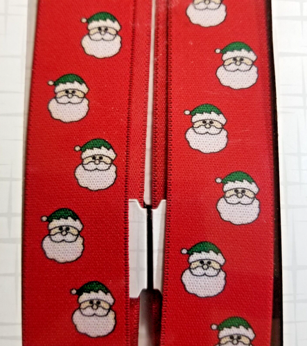 Wembley Holiday bretelle per adulti rosso Babbo Natale nuove in scatola festive taglia unica clip-on - Foto 3 di 6