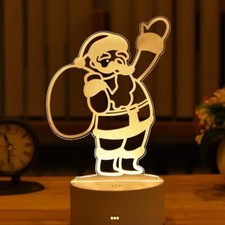 3D Led Night Light Model Toys Birthday Gift Christmas Gifts for Kids