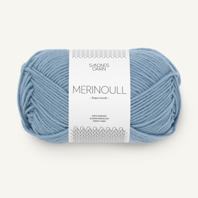 MERINOULL von SANDNES GARN - BLÅ HORTENSIA (6032) - 50 g / ca. 105 m Wolle