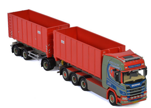 WSI 1/50 Scania CR20H 8x4 + Lowloader 軍用 WSI 1/50 Scania CR20H 8x4 + Lowloader 軍用 1:50 Truck Model