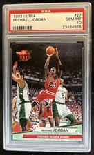 1992-93 Fleer Ultra Michael Jordan #27 Bulls PSA 10 GEM MINT