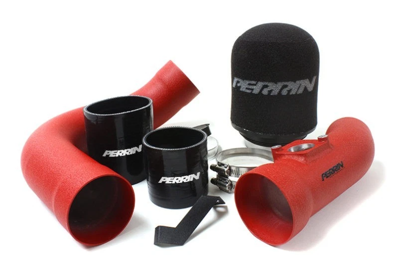 Perrin RED CAI Cold Air Intake Kit fits 02-07 Subaru Impreza WRX / 2004-2007 STI - Image 4 of 4