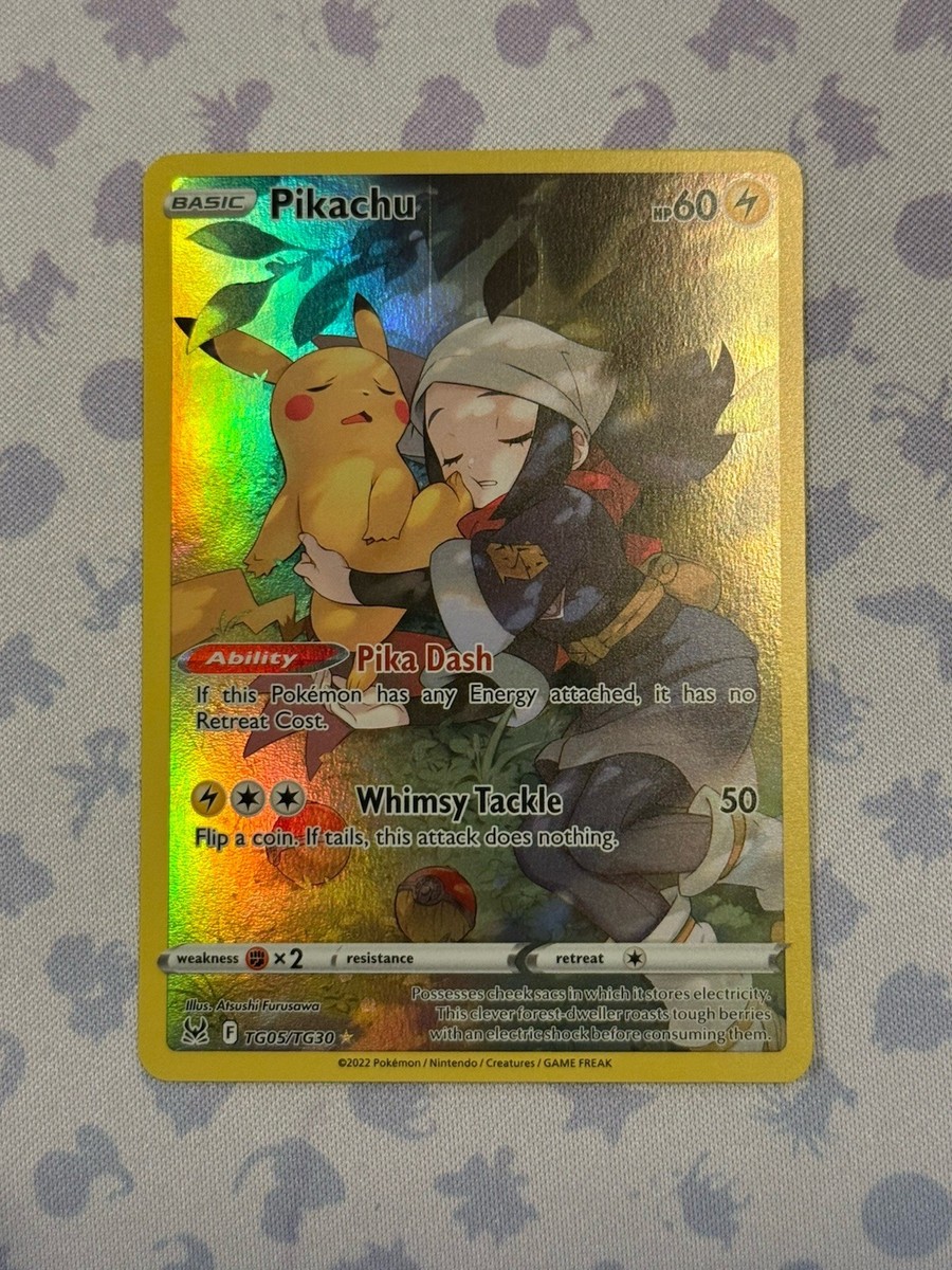 Pokémon TCG Pikachu Lost Origin Trainer Gallery TG05/TG30 Holo Ultra Rare NM