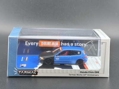 #ad #ad Tarmac Works Honda Civic EG6 Tarmac Works 10th Anniversary 1 64 $22.99