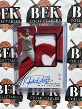 Deivy Grullon 2020 Panini Immaculate Debut Jumbo Relics /10 Patch Auto