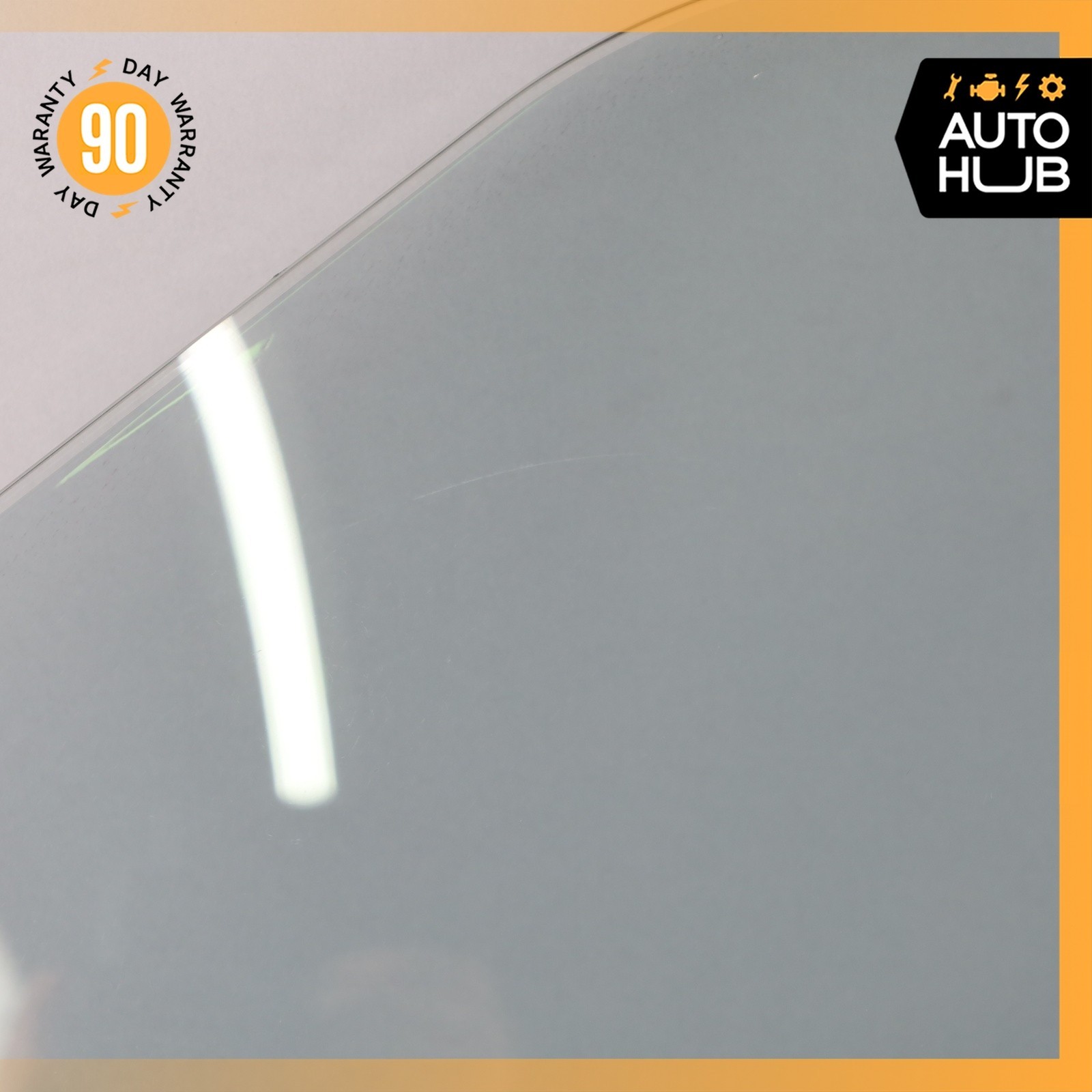 07-18 Bentley Continental GTC Front Left Door Window Glass 3W7845021D OEM 43k