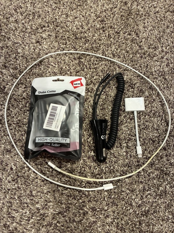 iPhone 12 Data Cable Brand New In Bag Car Charger Lot Other Accessories Syncwire