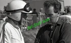 1967 Sports car racing photo negative John Surtees, Eric Broadley Monterey G.P.