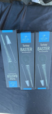 Zulay Kitchen Turkey Baster Set w/ Cleaning B...