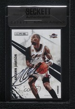 BAS 2010 Panini Rookies & Stars Antawn Jamison #21 Seal of Authenticity Auto 3c7
