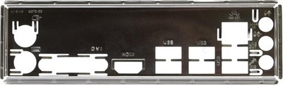 Gigabyte GA-A320M-H Rev. 1.1 - Blende - Slotblech - IO Shield   #317095