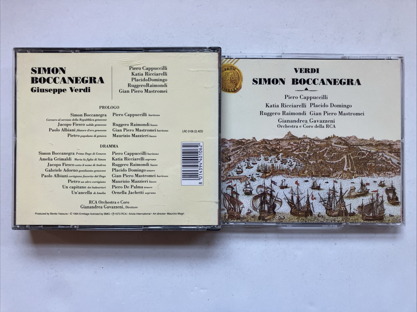 Simon Boccanegra by Verdi / Domingo, Placido (2CD, 2009) Like New Condition