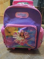 Vintage Y2K Britney Spears Official Merch Rolling Backpack Pink And Purple