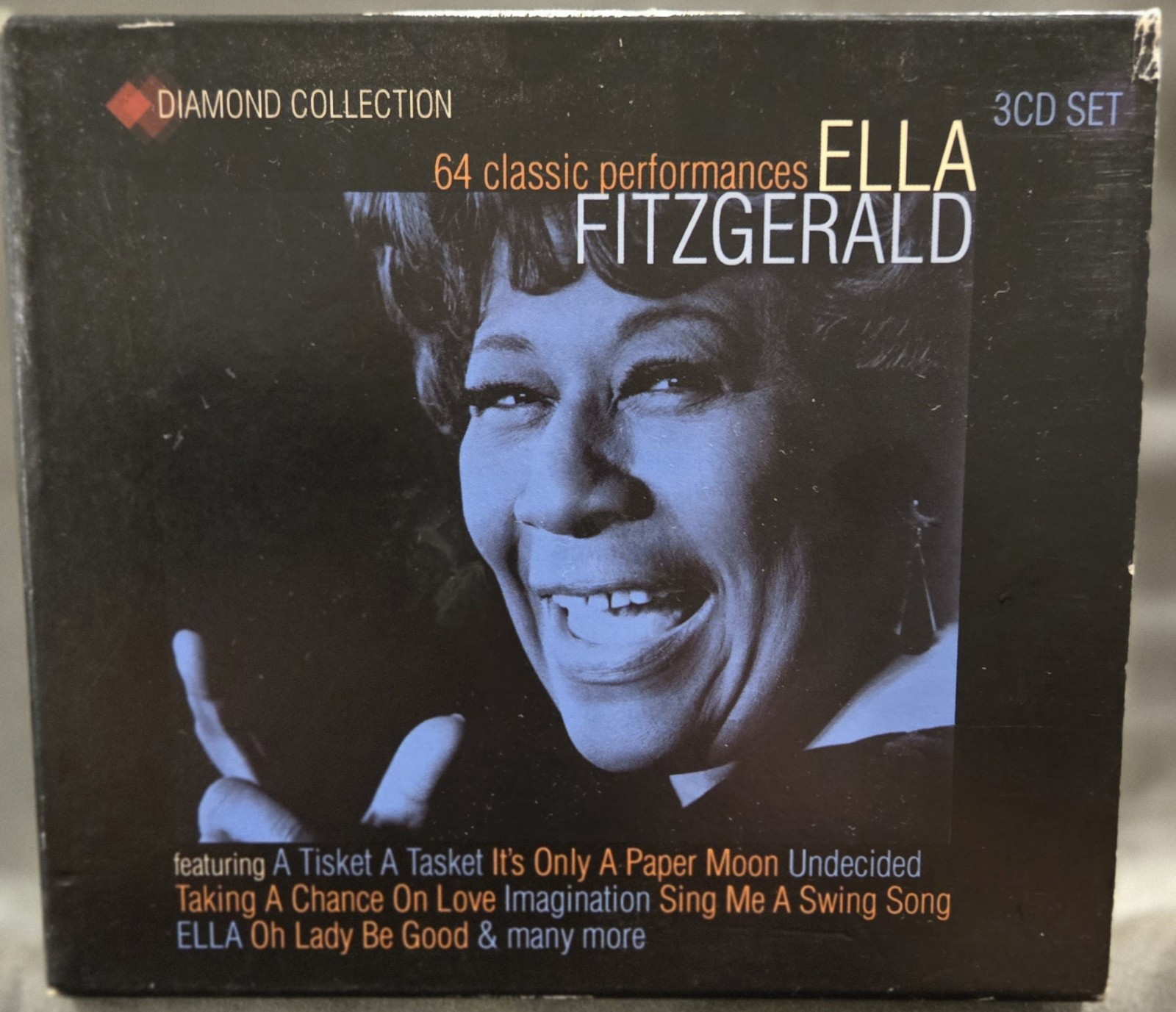Ella Fitzgerald ‎Diamond Collection CD (64 Classic's, 3 CDs) Box Set