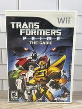 Transformers Prime: The Game (Nintendo Wii, 2012) Activision u video COMPLETE