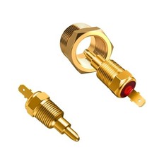 3/8" NPT Thermostat Fan Switch, 185'F On - 170'F Off, Automotive Engine