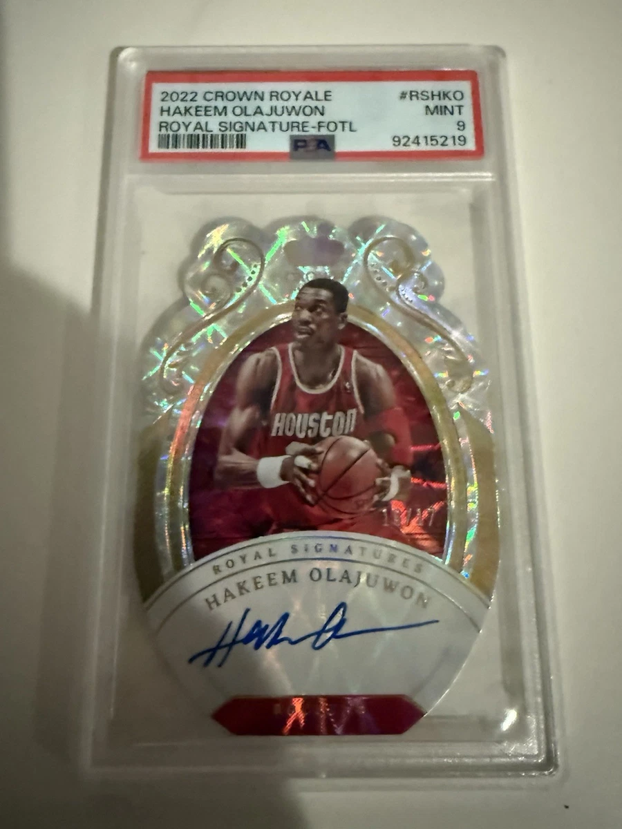 Hakeem Olajuwon Autograph Basketball Cards for sale | eBay