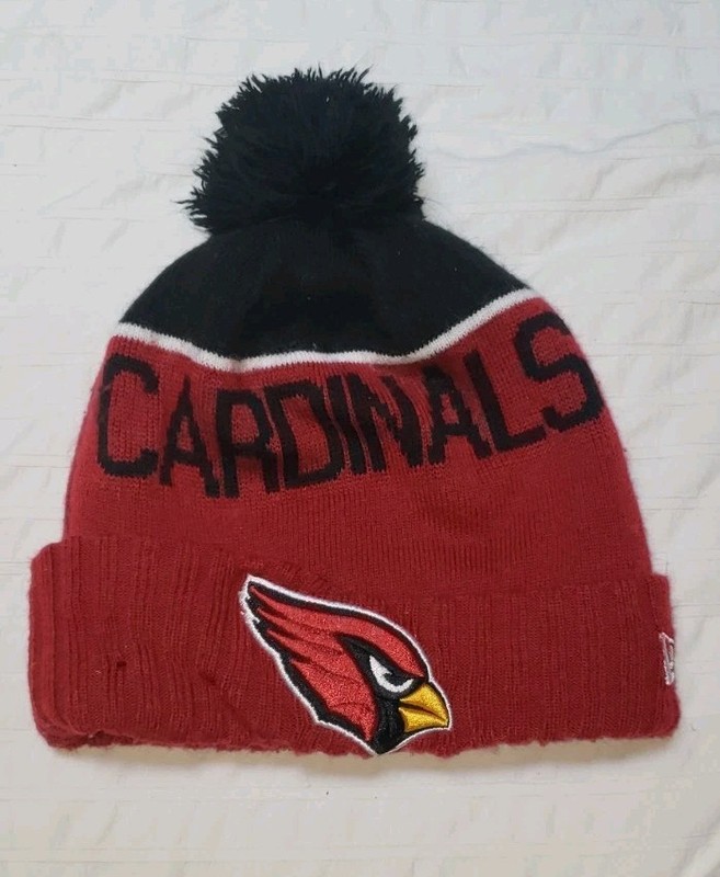 Arizona Cardinals Football NFL Beenie  Hat Tobogan Thick Fleece Insulated Youth