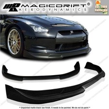 Made For 09 10 11 Nissan Gtr R35 Street Style Front Chin Bumper Lip Urethane Made For 09 10 11 Nissan Gtr R35 Street Style Front Chin Bumper Lip Urethane