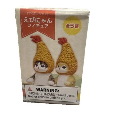 KITAN CLUB Gashapon Mofusand Fried Shrimp Tempura Figurines Capsule Toy Figure