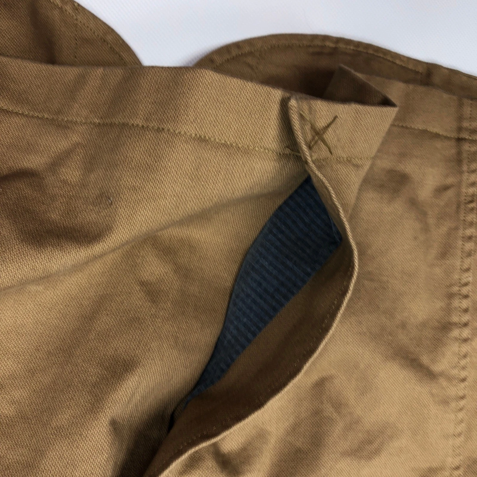 Duluth Trading Co Gentlemans Casual Jacket Tan Cotton Canvas 2XLT Tall image 9