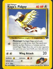 Koga's Pidgey 49/132 Uncommon Gym Challenge Pokemon Unlimited Near Mint on eBay