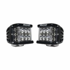 Rigid Industries 262113 D-ss Pro Flood 3 Led Pod Set Wsmoke Lens Covers New