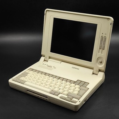 Compaq LTE Elite 4/75C Vintage Computer - Nicht Funktionstüchtig