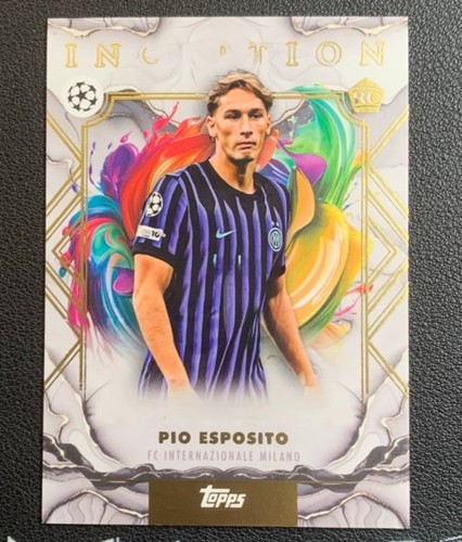 Pio Esposito 2025-26 Topps Inception UCC Emerging Stars Base RC #16 -qm1