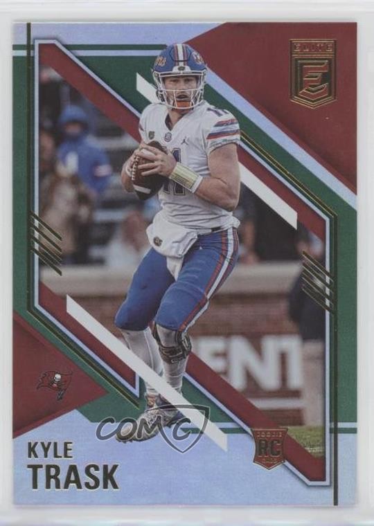 2021 Panini Donruss Elite Rookies Green Kyle Trask #106 Rookie RC