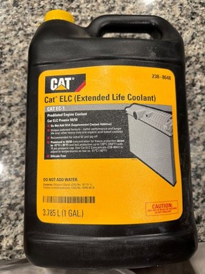 Cat ELC Prediluted Engine Coolant Cat ECL Premix 50/50 ( 2 Pack)