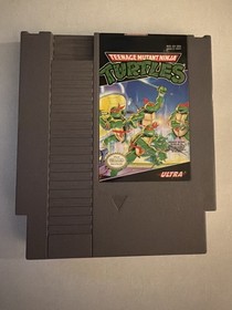 Teenage Mutant Ninja Turtles TMNT, 1989 Nintendo NES, Cartridge & Box, no manual