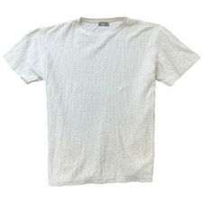 Dior Men's Oblique Terry Towelling T-Shirt White M