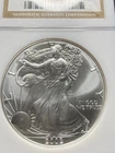 2002 American Silver Eagle $1 NGC MS69 1 oz .999 Fine Silver Coin