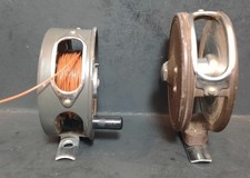 Vintage Martin Mg-3 Fly Reel And Vintage Japanese Fly Reel