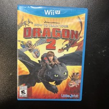How to Train Your Dragon 2 (Nintendo Wii U, 2014) Complete CIB w Manual